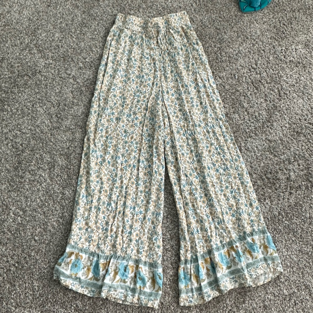 Floral Flare Pants